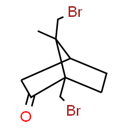 ChemSpider 2D Image | 9,10-DIBROMO-(+)-CAMPHOR | C10H14Br2O
