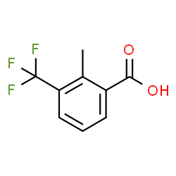ChemSpider 2D Image | 2-Methyl-3-(trifluoromethyl)benzoic acid | C9H7F3O2