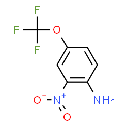 ChemSpider 2D Image | 2-Nitro-4-(trifluoromethoxy)aniline | C7H5F3N2O3