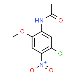 ChemSpider 2D Image | N-(5-Chloro-2-methoxy-4-nitrophenyl)acetamide | C9H9ClN2O4