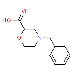 ChemSpider 2D Image | 4-Benzyl-2-morpholinecarboxylic acid | C12H15NO3