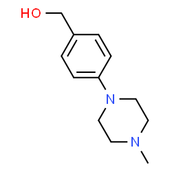 ChemSpider 2D Image | 4-(4-Methylpiperazino)benzyl Alcohol | C12H18N2O