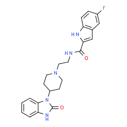 ChemSpider 2D Image | FIPI | C23H24FN5O2