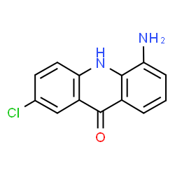ChemSpider 2D Image | 5-Amino-2-chlor-9(10H)-acridinon | C13H9ClN2O