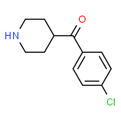 ChemSpider 2D Image | 4-(4-Chlorobenzoyl)Piperidine | C12H14ClNO