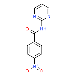 ChemSpider 2D Image | 4-Nitro-N-(2-pyrimidinyl)benzamide | C11H8N4O3