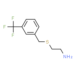 ChemSpider 2D Image | 2-{[3-(Trifluoromethyl)benzyl]sulfanyl}ethanamine | C10H12F3NS