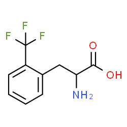 ChemSpider 2D Image | 2-(Trifluoromethyl)phenylalanine | C10H10F3NO2