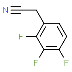 ChemSpider 2D Image | 2,3,4-Trifluorobenzylcyanide | C8H4F3N