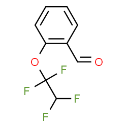 ChemSpider 2D Image | 2-(1,1,2,2-Tetrafluoroethoxy)benzaldehyde | C9H6F4O2