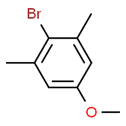 ChemSpider 2D Image | 4-Bromo-3,5-dimethylanisole | C9H11BrO