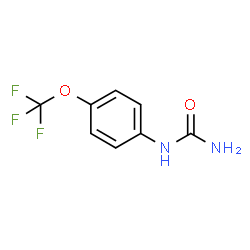 ChemSpider 2D Image | 4-(Trifluoromethoxy)phenylurea | C8H7F3N2O2