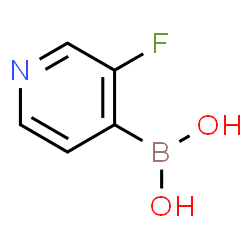 ChemSpider 2D Image | 3-FLUOROPYRIDINE-4-BORONIC ACID | C5H5BFNO2