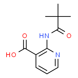 ChemSpider 2D Image | 2-(2,2-Dimethyl-propionylamino)-nicotinic acid | C11H14N2O3