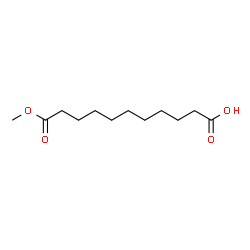 ChemSpider 2D Image | 11-Methoxy-11-oxoundecanoic acid | C12H22O4