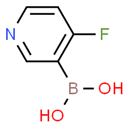 ChemSpider 2D Image | (4-Fluoro-3-pyridinyl)boronic acid | C5H5BFNO2