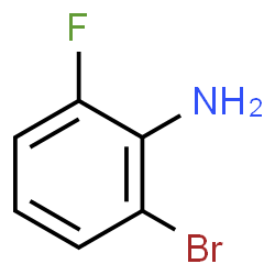 ChemSpider 2D Image | 2-Bromo-6-fluoroaniline | C6H5BrFN