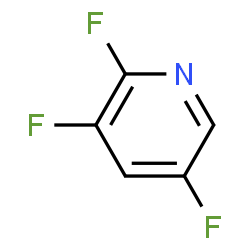 ChemSpider 2D Image | 2,3,5-Trifluoropyridine | C5H2F3N