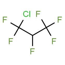 ChemSpider 2D Image | 1-Chloro-1,1,2,3,3,3-hexafluoropropane | C3HClF6