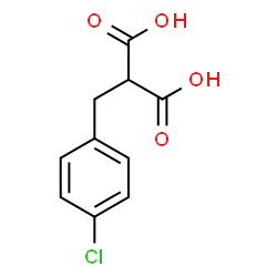 ChemSpider 2D Image | (4-Chlorobenzyl)malonic acid | C10H9ClO4