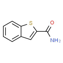 ChemSpider 2D Image | 1-Benzothiophene-2-carboxamide | C9H7NOS