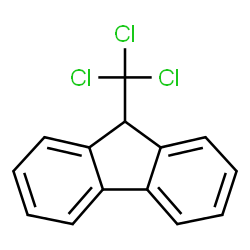 ChemSpider 2D Image | 9-(Trichloromethyl)-9H-fluorene | C14H9Cl3