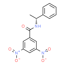 ChemSpider 2D Image | 3,5-Dinitro-N-[(1R)-1-phenylethyl]benzamide | C15H13N3O5