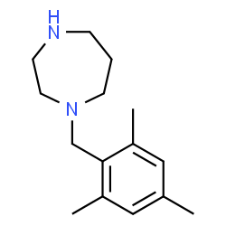 ChemSpider 2D Image | 1-(Mesitylmethyl)-1,4-diazepane | C15H24N2