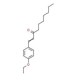 ChemSpider 2D Image | 1-(4-Ethoxyphenyl)-1-decen-3-one | C18H26O2