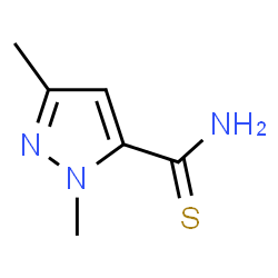ChemSpider 2D Image | 1,3-dimethyl-1H-pyrazole-5-carbothioamide | C6H9N3S