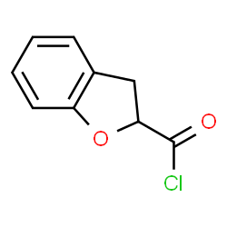 ChemSpider 2D Image | 2,3-DIHYDRO-1-BENZOFURAN-2-CARBONYL CHLORIDE | C9H7ClO2