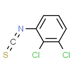 ChemSpider 2D Image | 2,3-DICHLOROPHENYL ISOTHIOCYANATE | C7H3Cl2NS