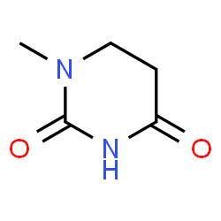 ChemSpider 2D Image | 1-methyl-1,3-diazinane-2,4-dione | C5H8N2O2