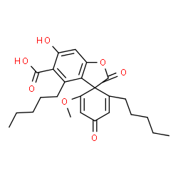 ChemSpider 2D Image | Picrolichenin | C25H30O7