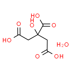 ChemSpider 2D Image | Citric acid monohydrate | C6H10O8