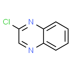 ChemSpider 2D Image | 2-Chloroquinoxaline | C8H5ClN2