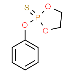ChemSpider 2D Image | 2-Phenoxy-1,3,2-dioxaphospholane 2-sulfide | C8H9O3PS
