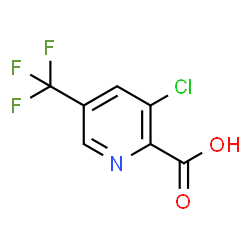 ChemSpider 2D Image | 3-Chloro-5-(trifluoromethyl)picolinic acid | C7H3ClF3NO2