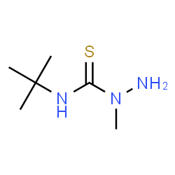 ChemSpider 2D Image | N1-(tert-butyl)-1-methylhydrazine-1-carbothioamide | C6H15N3S