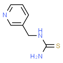 ChemSpider 2D Image | N-(3-pyridylmethyl)thiourea | C7H9N3S