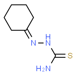 ChemSpider 2D Image | 2-Cyclohexylidenehydrazinecarbothioamide | C7H13N3S