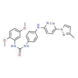 ChemSpider 2D Image | CSID:21086227 | C23H23N7O3