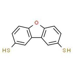 ChemSpider 2D Image | Dibenzofuran-2,8-dithiol | C12H8OS2
