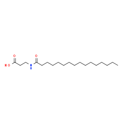 ChemSpider 2D Image | N-Palmitoyl-beta-alanine | C19H37NO3