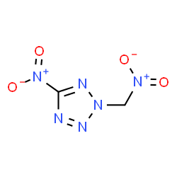 ChemSpider 2D Image | 5-Nitro-2-(nitromethyl)-2H-tetrazole | C2H2N6O4