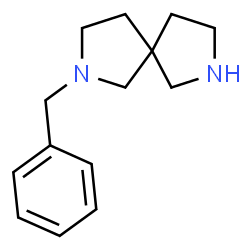 ChemSpider 2D Image | 2-Benzyl-2,7-diazaspiro[4.4]nonane | C14H20N2