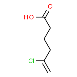 ChemSpider 2D Image | 5-Chloro-5-hexenoic acid | C6H9ClO2