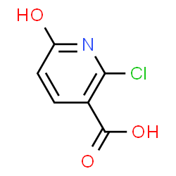ChemSpider 2D Image | 2-Chloro-6-hydroxy-nicotinic acid | C6H4ClNO3