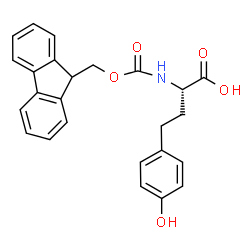 ChemSpider 2D Image | Fmoc-HomoTyr-OH | C25H23NO5