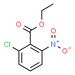 ChemSpider 2D Image | Ethyl 2-chloro-6-nitrobenzoate | C9H8ClNO4